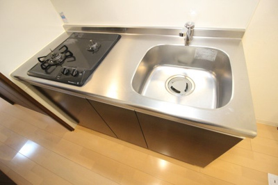 【キッチン】 | Co.labo天王寺 | 2口ガスコンロのキッチンです♪