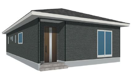 都城市都北町の新築一戸建の外観