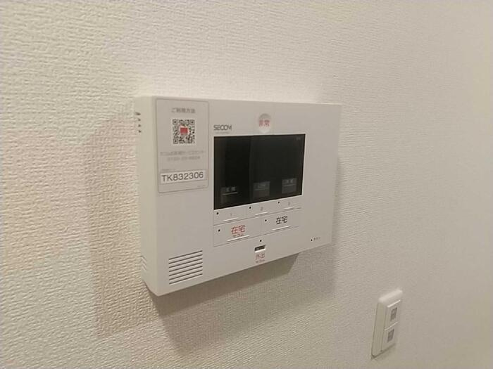 町田市能ヶ谷４丁目のアパートのセキュリティ