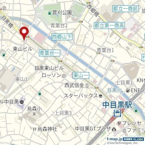 ＧＲＡＮＳＩＴＥ　ＮＡＫＡＭＥＧＵＲＯの地図