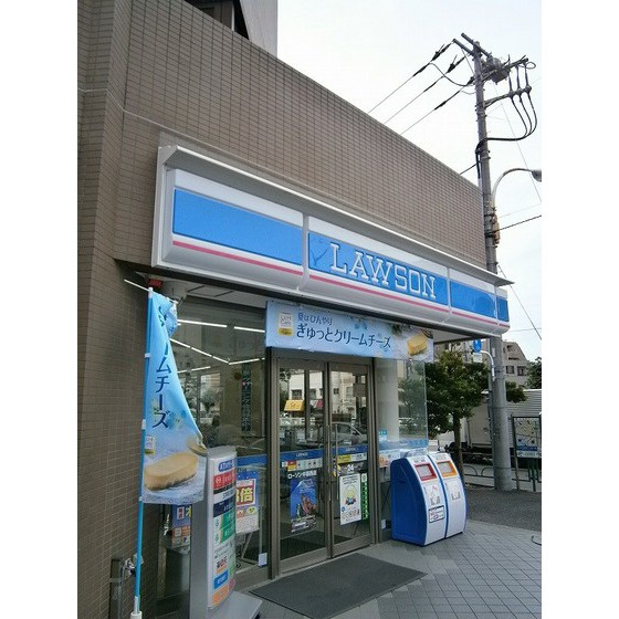 ヴェルポワール東葛西の周辺|コンビニ「ローソンまで393ｍ」ローソン南葛西四丁目