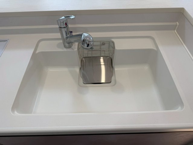 川口市芝宮根町　新築一戸建て　A号棟のキッチン|きれいなキッチンです