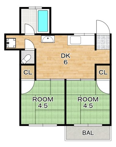apartment 領家町 浜田