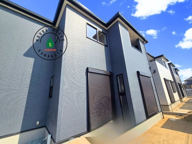 熊本市西区上代3丁目第1-4棟（2号棟）の外観|デザイン性のある外観です。