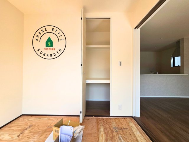 熊本市西区上代3丁目第1-4棟（2号棟）の収納|収納には困りません。