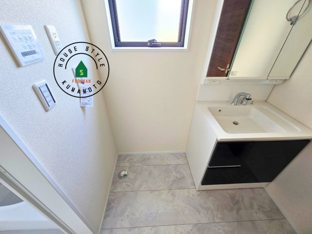 熊本市西区上代3丁目第1-4棟（2号棟）のランドリースペース|ランドリースペースとなります。広々して有効的にご使用できます。 