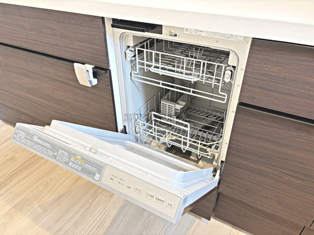 入間市大字下藤沢・全1棟　新築一戸建　～大型3LDK×収納充実～のキッチン|食器洗浄乾燥機