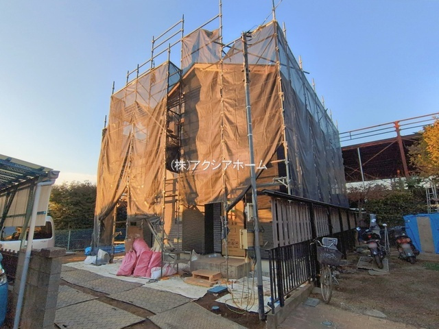 入間市下藤沢・全1棟　新築一戸建　～大型3LDK×収納充実～の外観|2025年12月15日撮影