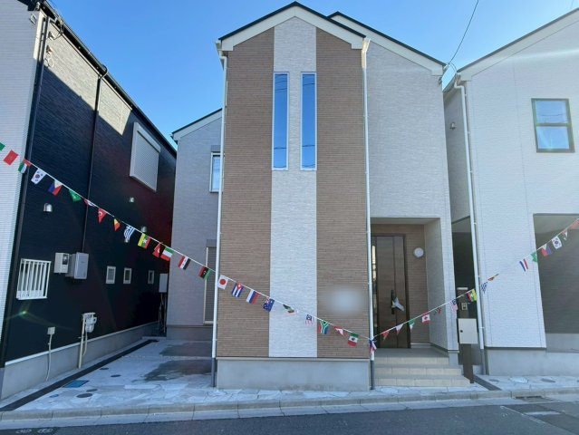 川口市芝宮根町　新築一戸建て　B号棟の外観|落ち着いた雰囲気の外観です