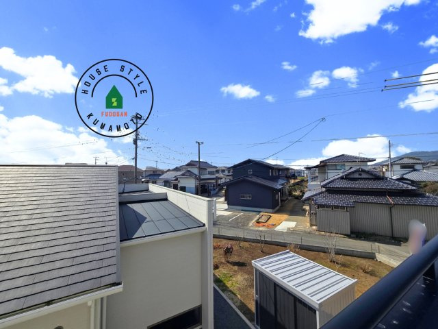 熊本市西区上代3丁目第1-4棟（3号棟）の展望|眺望や窓からの景色が良いと、家で過ごす時間も快適です。