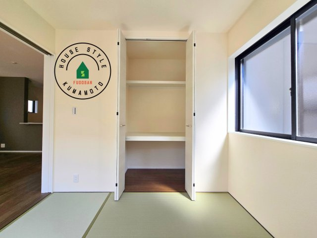 熊本市西区上代3丁目第1-4棟（3号棟）の収納|収納には困りません。