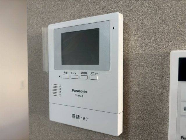 川口市芝宮根町　新築一戸建て　C号棟のセキュリティ|モニター付きインターホン