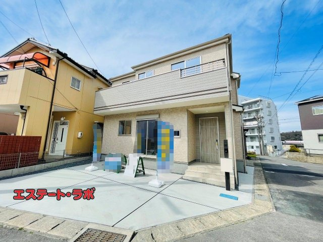 岡崎市本宿茜　新築分譲住宅　全1棟　A号棟の外観|●完成物件の内覧受付中。
お気軽にお問合せください♪