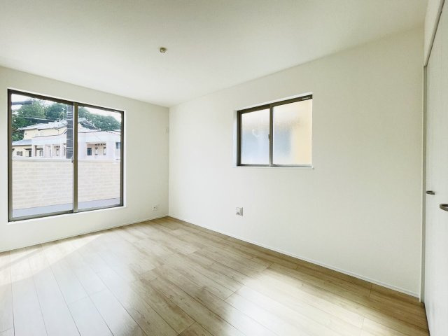 岡崎市本宿茜　新築分譲住宅　全1棟　A号棟の洋室|居室は、収納つきで子ども部屋や寝室など多彩な用途の利用ができます♪