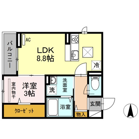 Ｄ－ｒｏｏｍ志波町