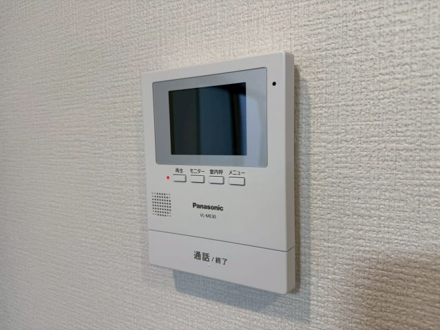 川口市芝宮根町　新築一戸建て　E号棟のセキュリティ|モニター付きインターホン