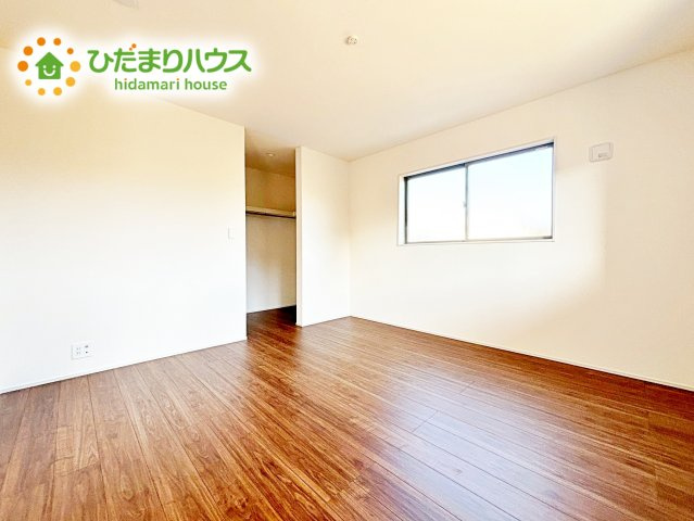 【寝室】 | 第1石岡市下林　新築戸建 | ベッドを置いても余裕の広さがあります。パソコンや趣味のスペースなどインテリアを考えるのも楽しみですね！