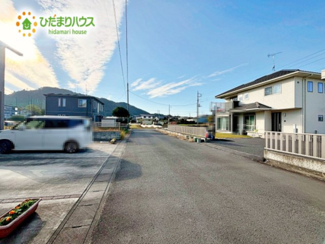 【前面道路含む現地写真】 | 第1石岡市下林　新築戸建 | 閑静な住宅地で叶える静かな暮らし(^^)/
