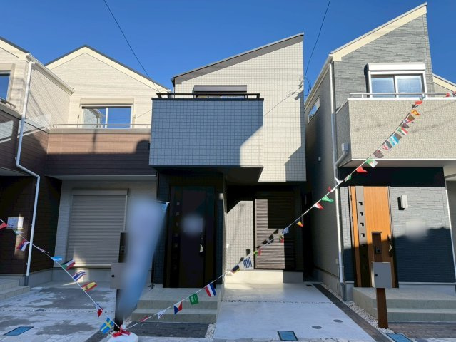 川口市芝宮根町　新築一戸建て　F号棟の外観|物件の外観です