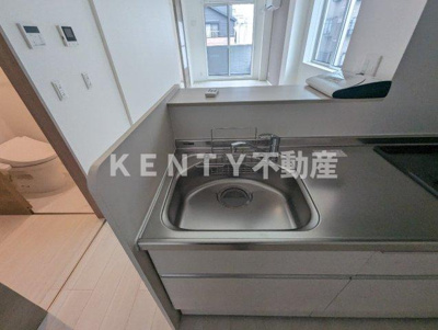 【キッチン】 | skye池上 | コンパクトなキッチンで掃除もラクラク