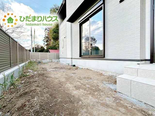 【庭】 | 水戸市河和田12期　新築戸建 | お子様の元気なお外遊びも、自宅のお庭なら安心ですね(^^♪