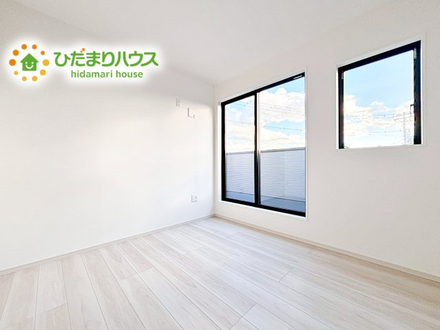 【洋室】 | 水戸市河和田12期　新築戸建 | ご家族様一人ひとりの大切なプライベート空間。シンプルなデザインなので、趣味・感性で個性的に飾ることができます♪