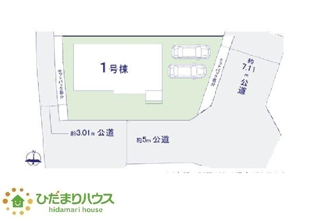 【区画図】 | 水戸市河和田12期　新築戸建 | 赤塚駅まで徒歩14分の距離。