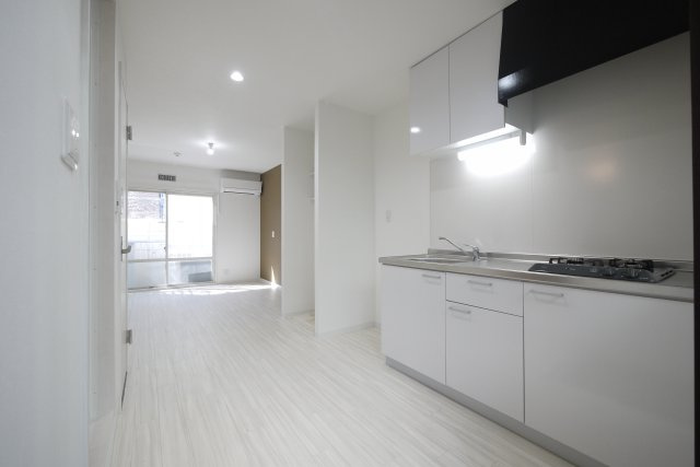 シルクハウス　Ｂ棟の居間・リビング|※写真は別の部屋のものです。