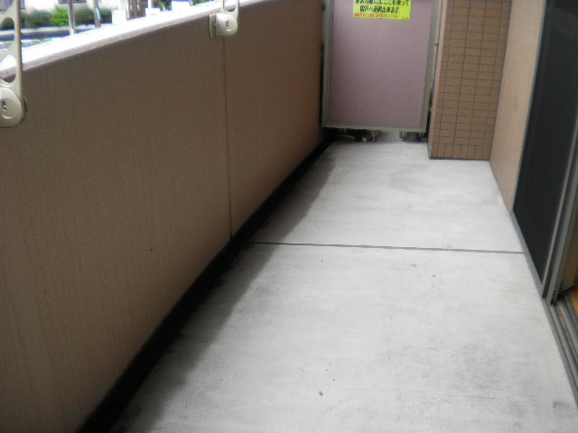 ソレアード武蔵浦和のバルコニー