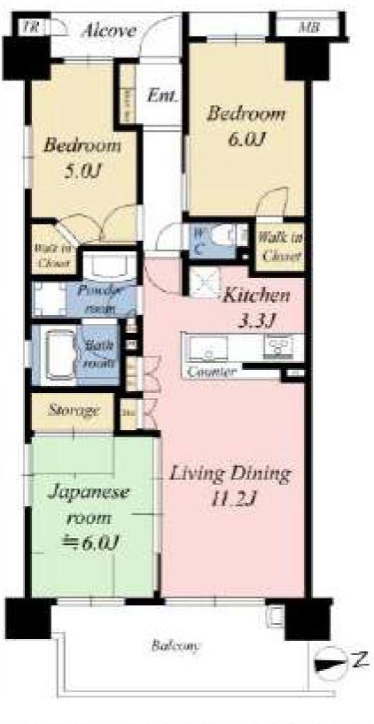 三鷹市下連雀９丁目の中古マンション