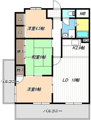 セブンスズキⅢの間取り