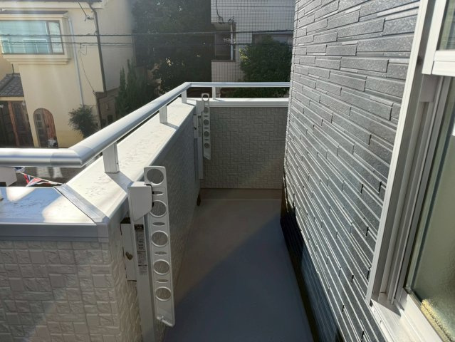 川口市芝宮根町　新築一戸建て　G号棟のバルコニー|開放的で明るい空間を演出してくれるバルコニーです