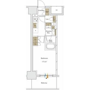 【間取り】 | ザ・パークハビオ谷町六丁目テラス