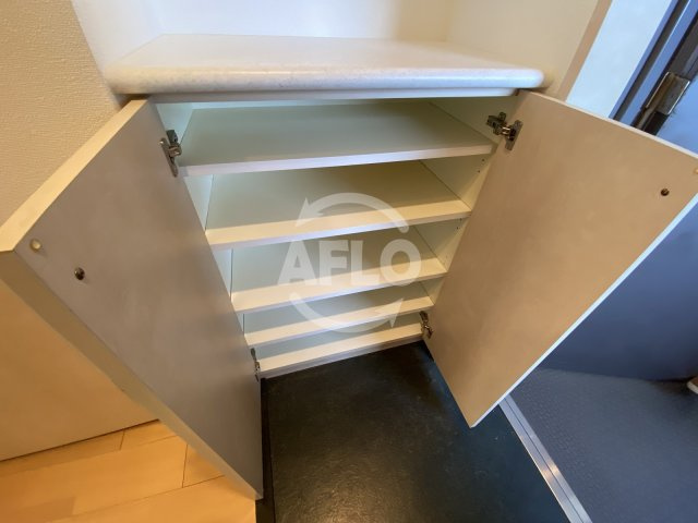 エスティライフ天王寺東の収納|エスティライフ天王寺東　シューズボックス