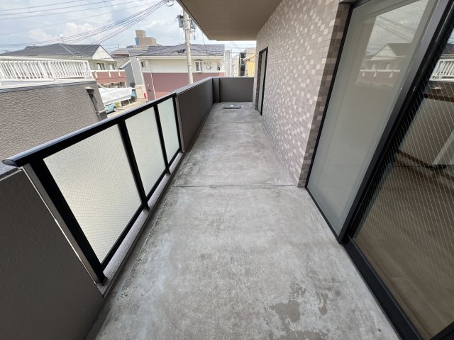 リベール姫路駅前Ⅱのバルコニー