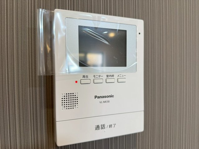 川口市芝宮根町　新築一戸建て　H号棟のセキュリティ|モニター付きインターホン