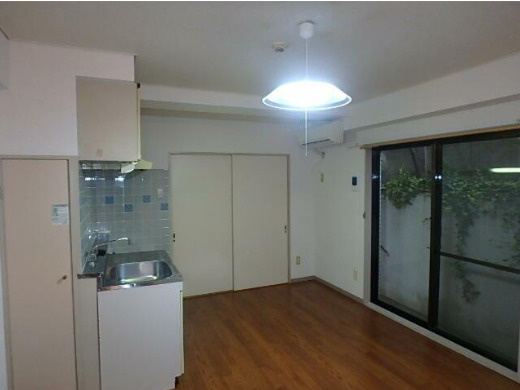 DRホームズ等々力　礼金0　2面バルコニー　南西角住戸の居間・リビング