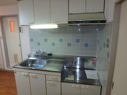 DRホームズ等々力　礼金0　2面バルコニー　南西角住戸のキッチン