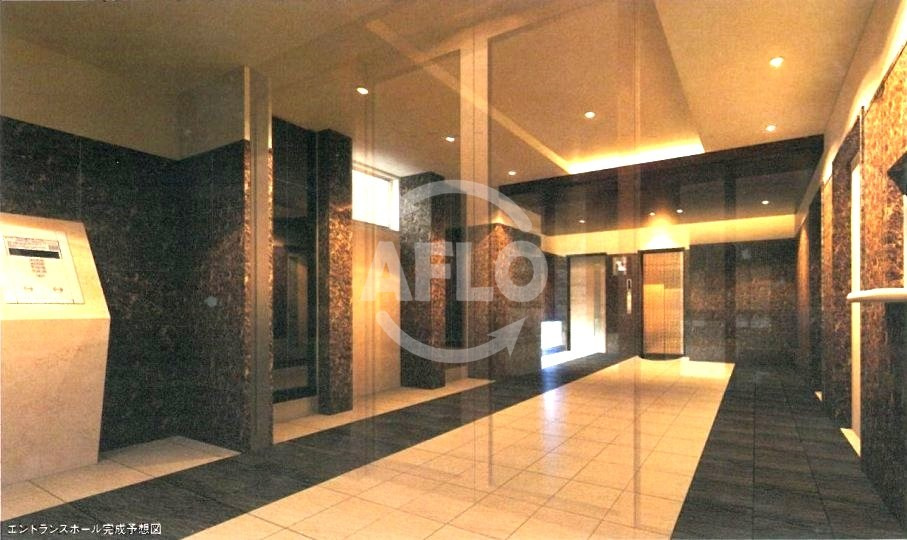 プレサンス難波幸町のロビー|プレサンス難波幸町　ロビー
