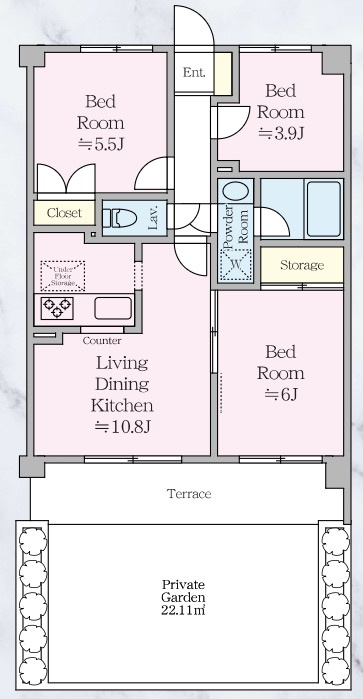 ★仲介手数料無料★ ビューネ綱島東