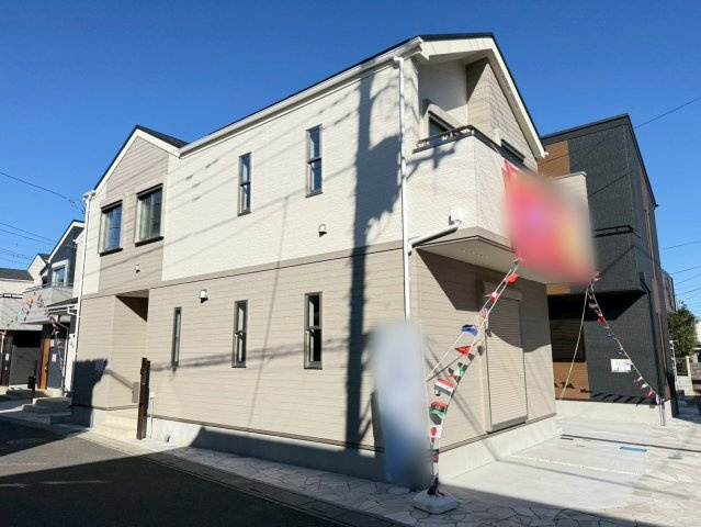 川口市芝宮根町　新築一戸建て　J号棟の外観|外観もきれいです