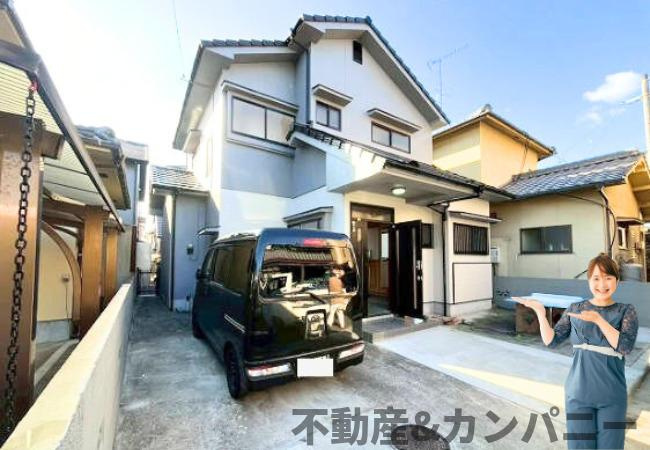 古川北2丁目中古戸建の外観|落ち着いた雰囲気の外観です