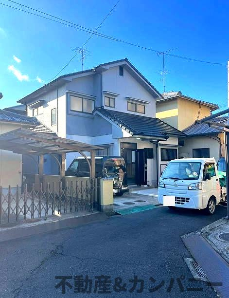 古川北2丁目中古戸建の前面道路含む現地写真