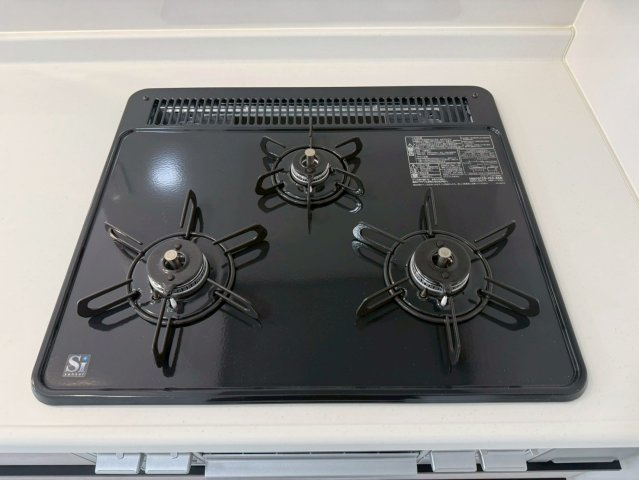 川口市芝宮根町　新築一戸建て　L号棟のキッチン|きれいなキッチンです