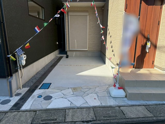 川口市芝宮根町　新築一戸建て　L号棟の駐車場|カースペースがあります