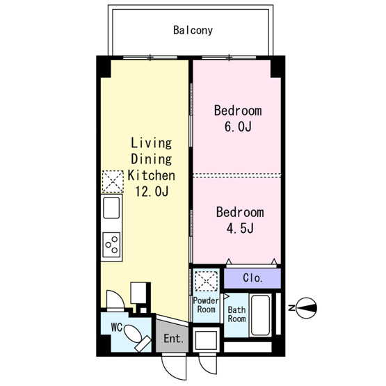 【間取り】 | JR「田端」駅徒歩5分　田端マンション
