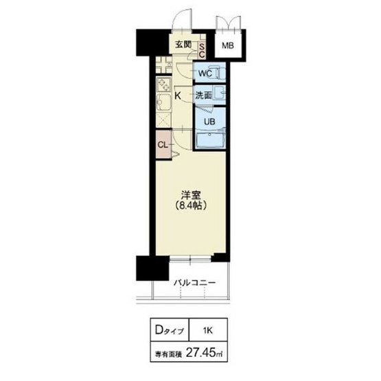 【間取り】 | Splendide NAMBAIII