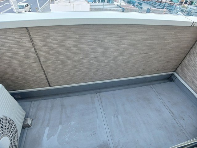 セレーノ洞海のバルコニー