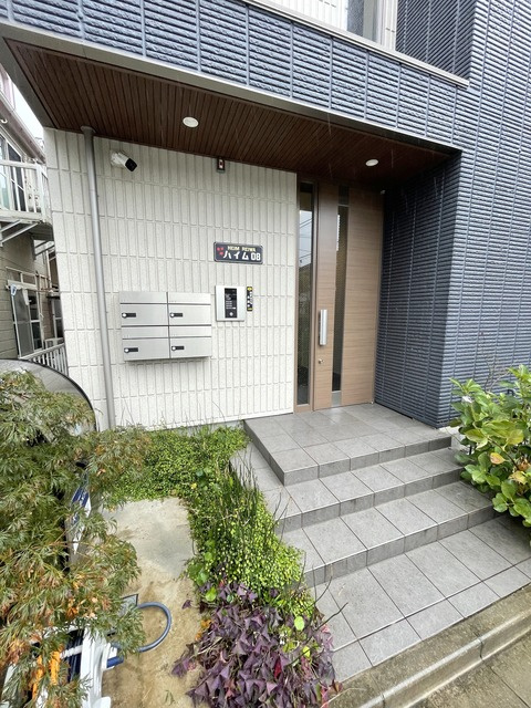 ハイム08のロビー|★エントランス★　★防犯カメラ★