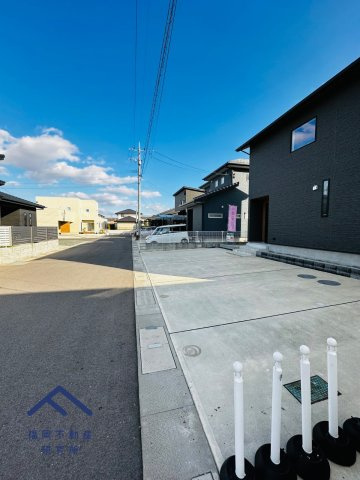 佐賀市諸富町　戸建ての前面道路含む現地写真